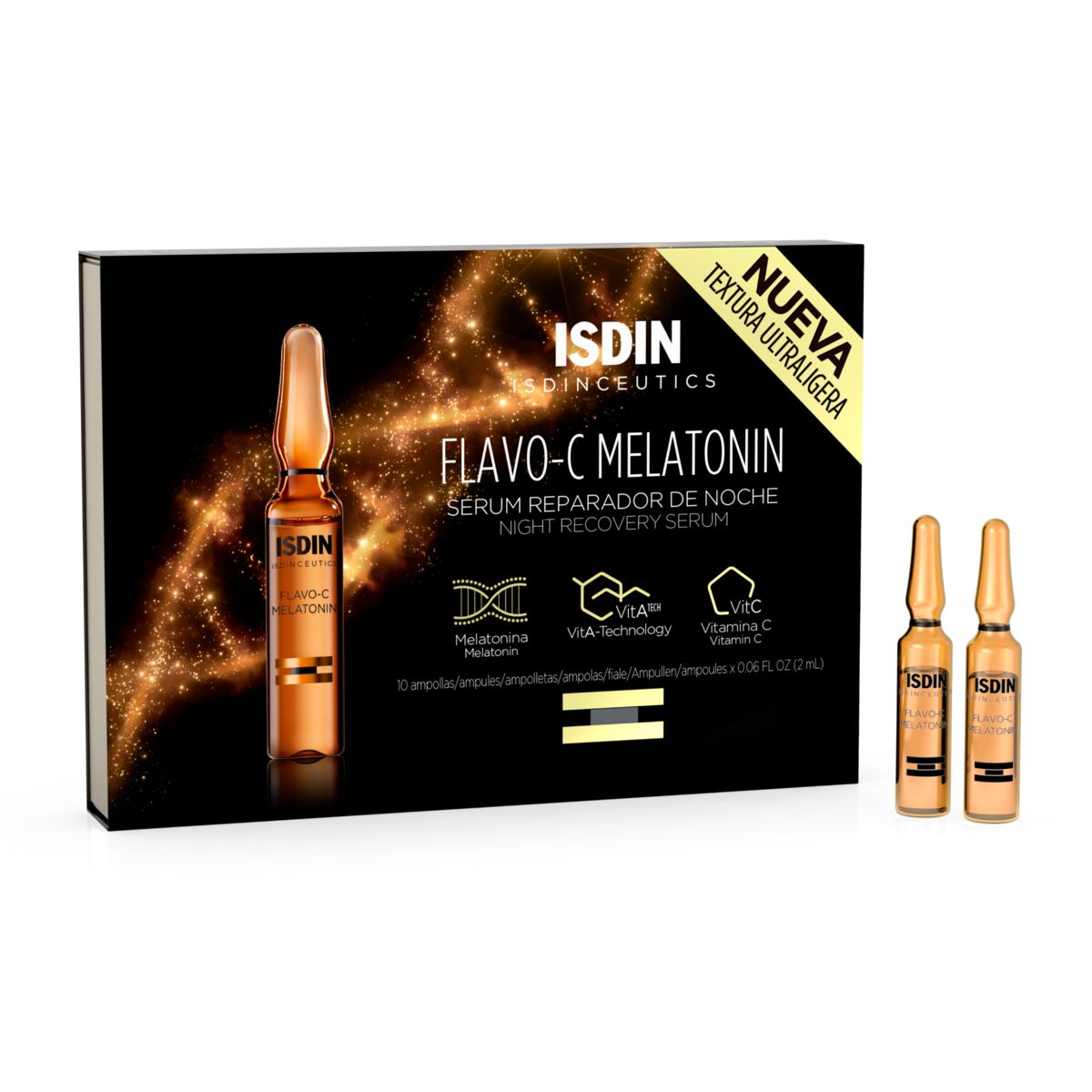 Isdin Flavo-C Melatonina Serum 2ml 10amp