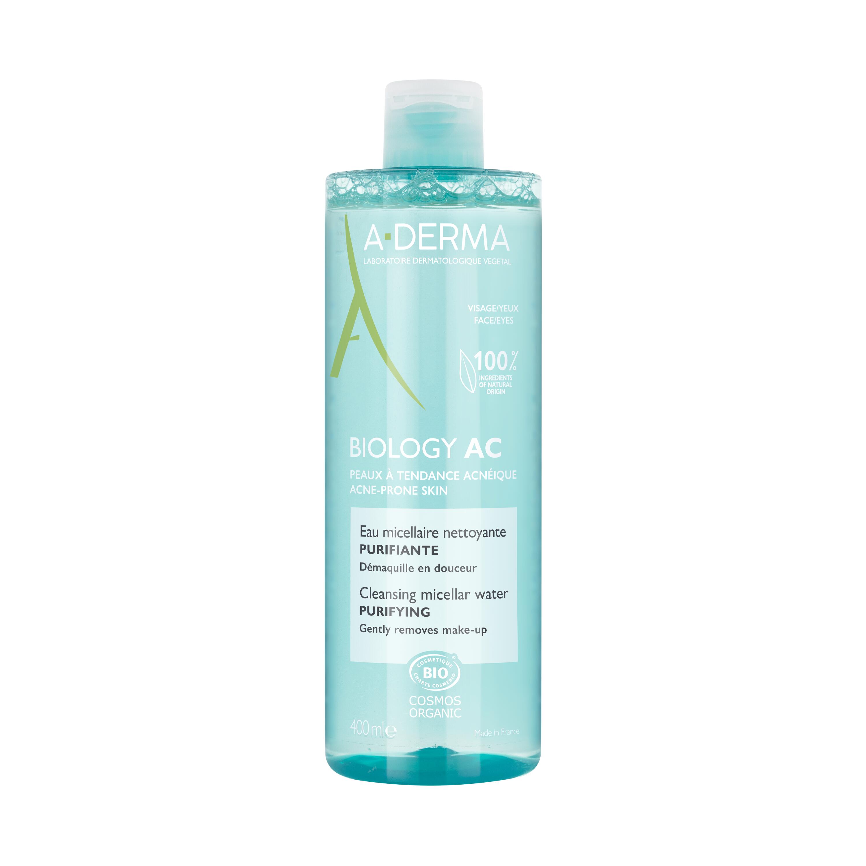 A-Derma BIOLOGY AC Agua Micelar Purificante 400ML