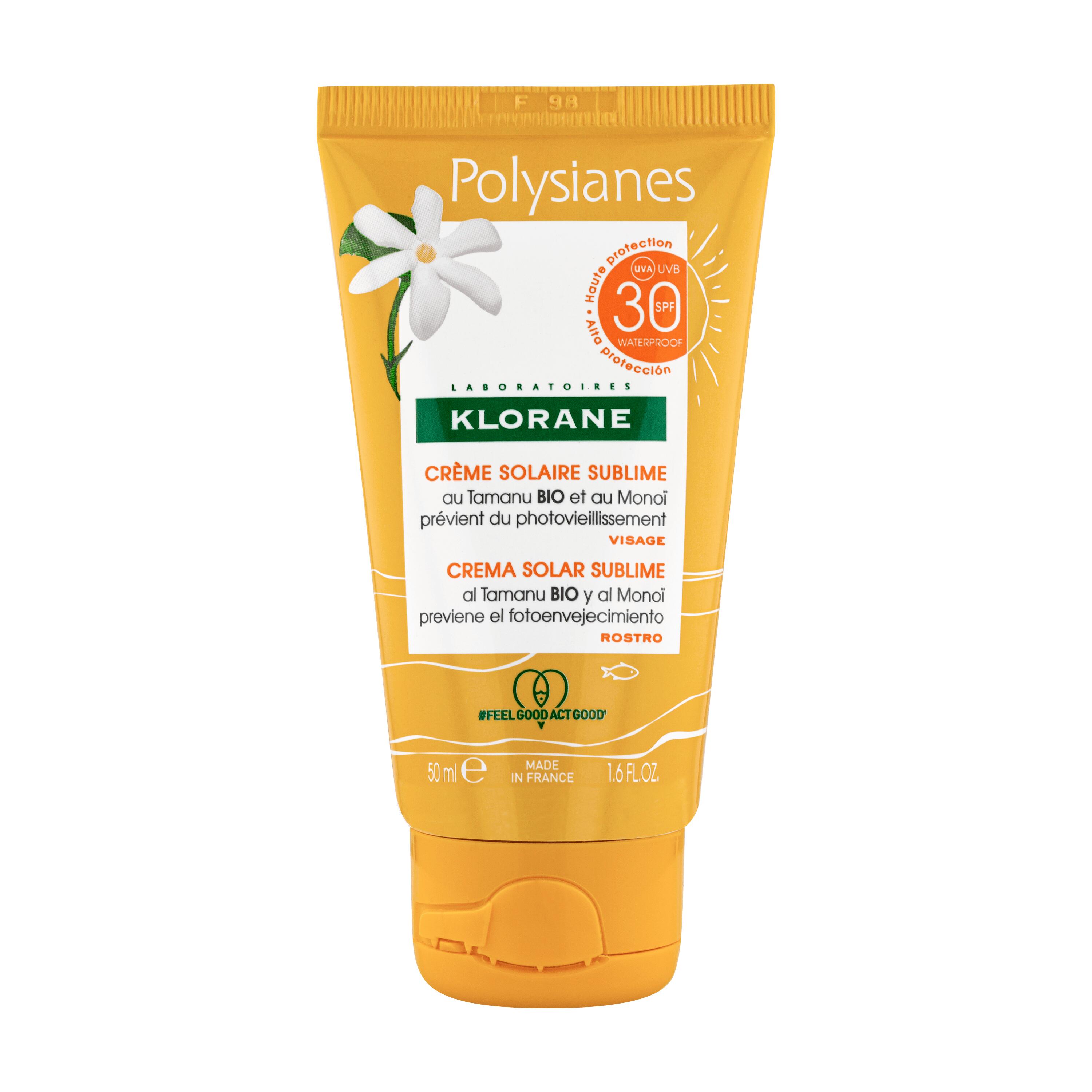 Klorane Crema Solare Sublimatrice SPF30 50ml
