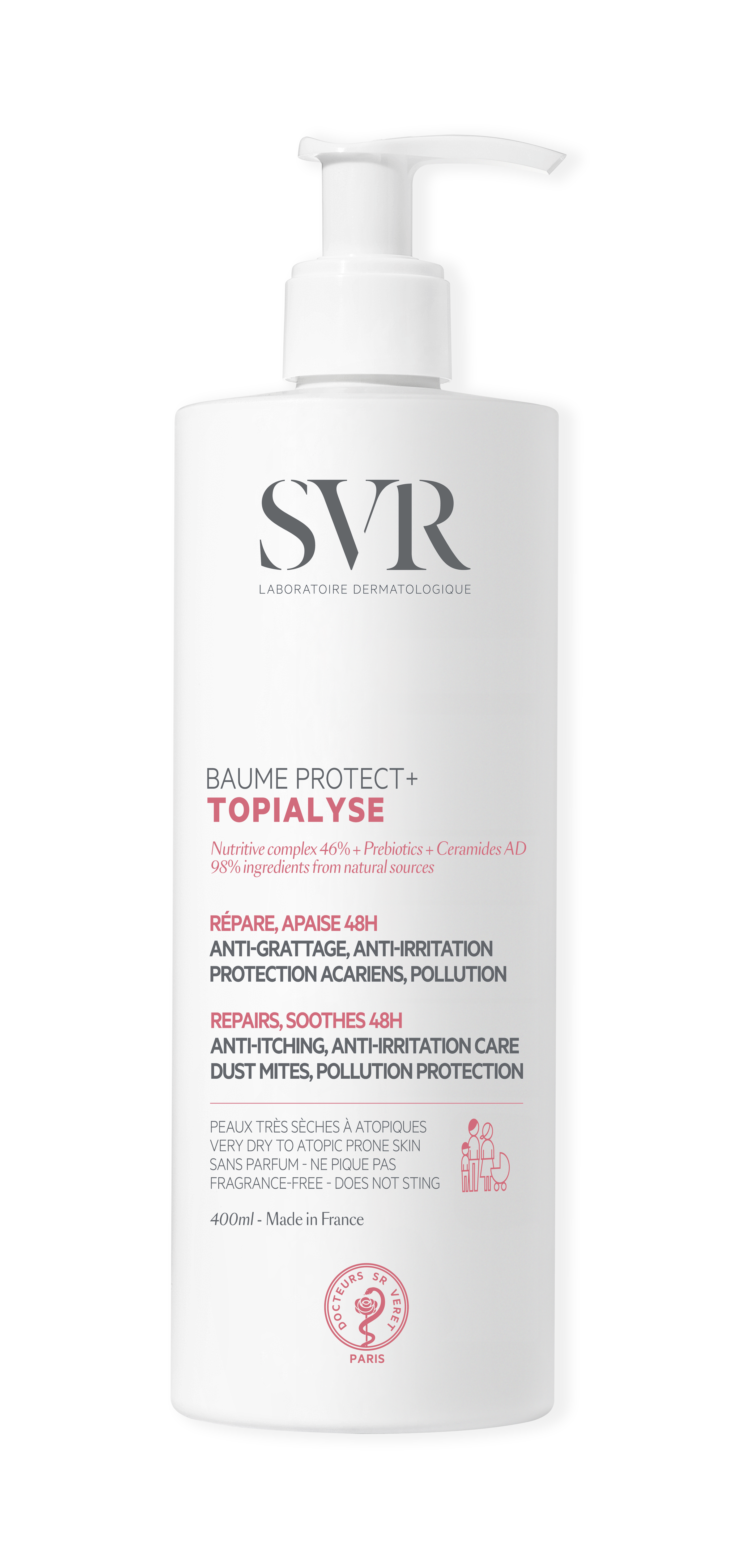 SVR Topialyse Baume Protect+ Balsamo 400ml