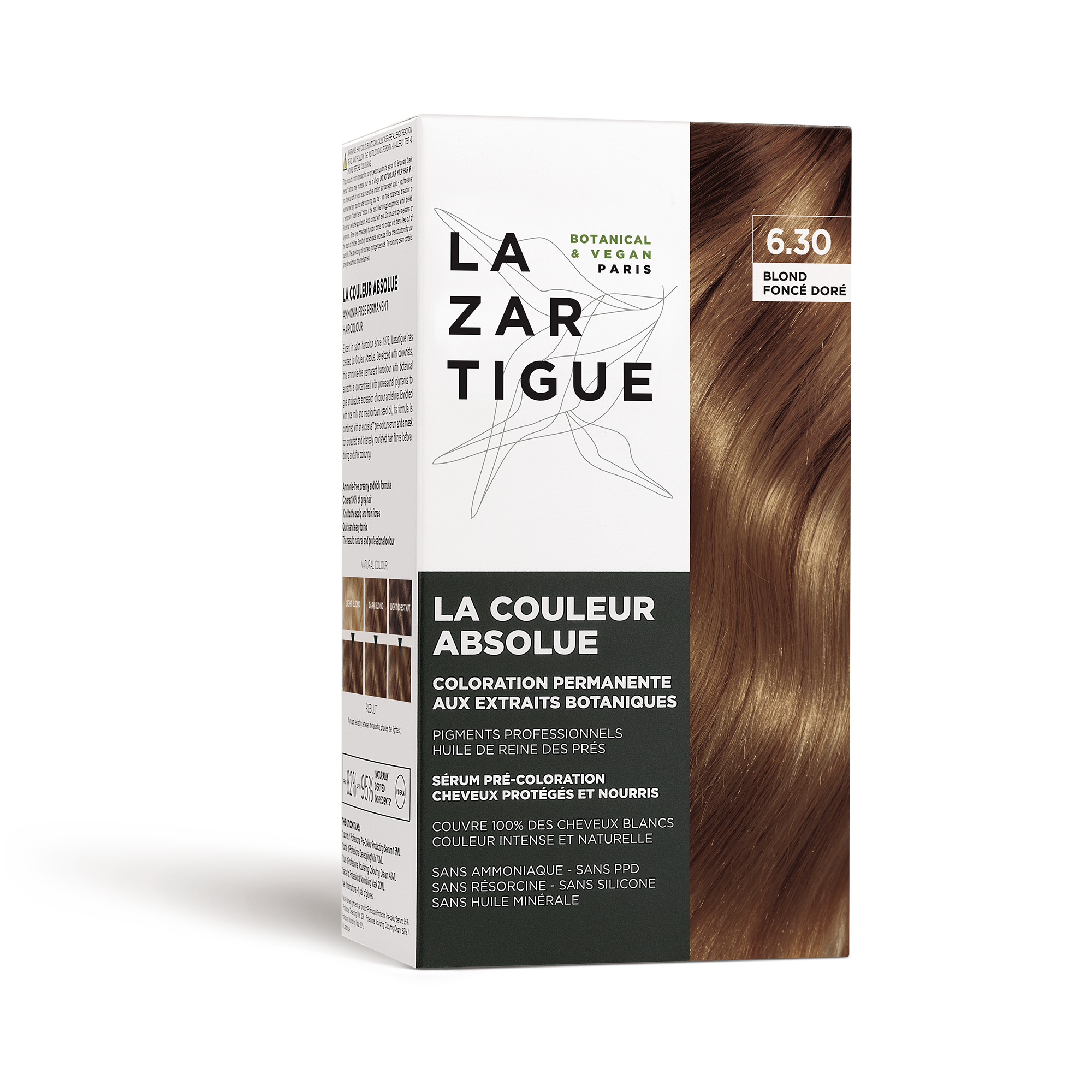 Lazartigue Coloração Perm 6.30 Louro Escuro Dourado