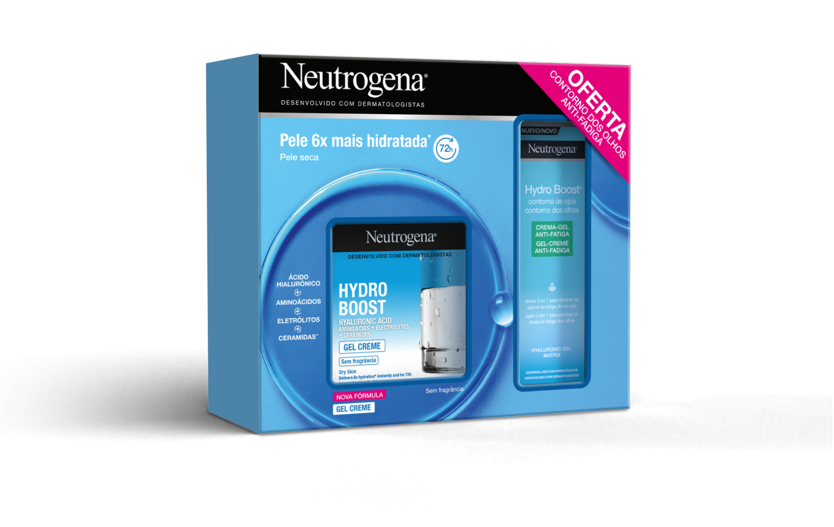 Neutrogena Hydro Boost Gel Cr 50ml +Of Cr Olhos