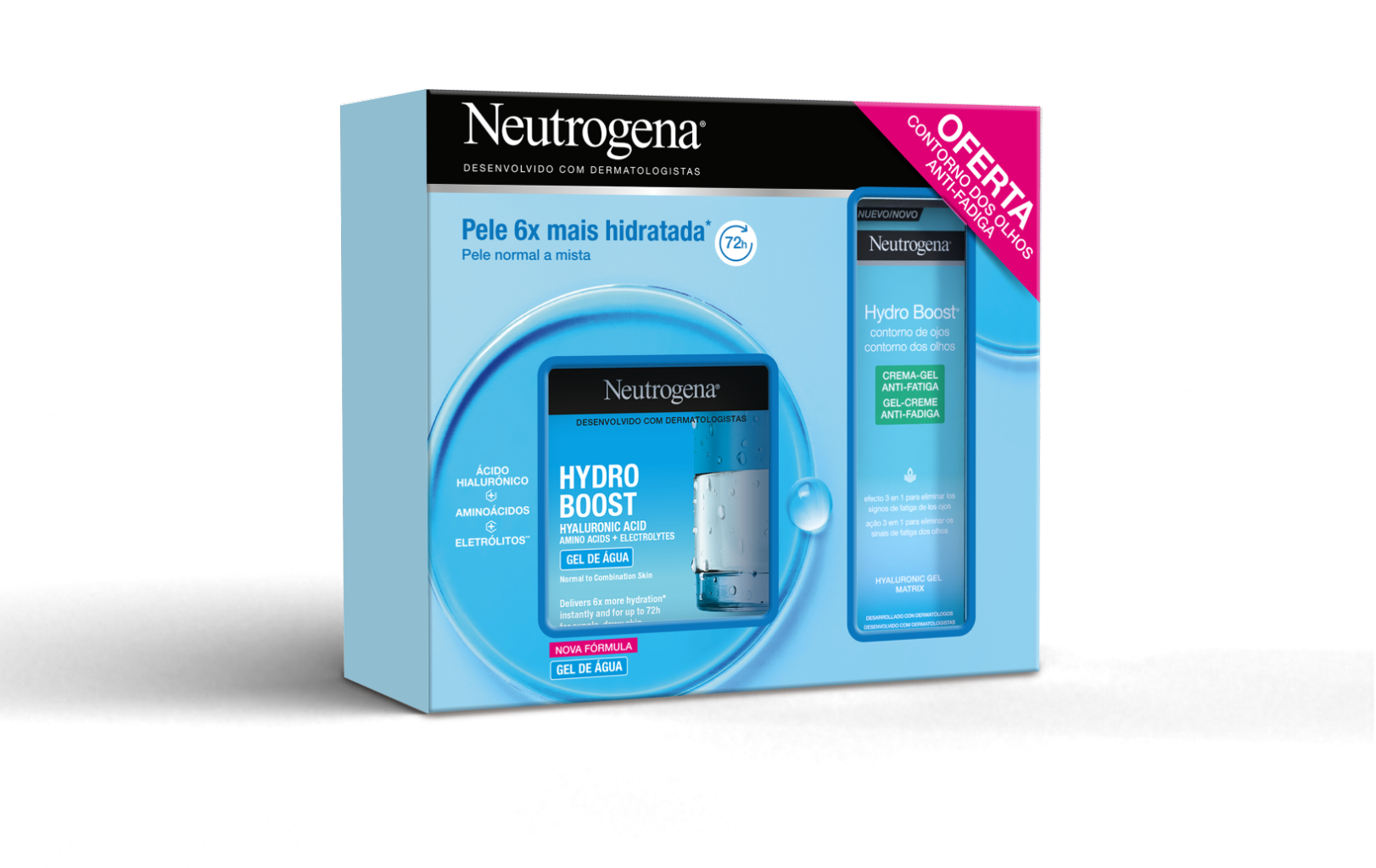 Neutrogena Hydro Boost Gel Eau 50ml + Gel Yeux