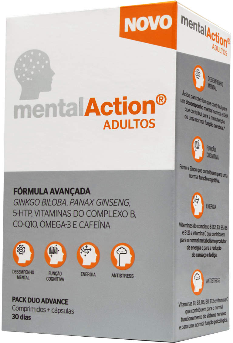 MentalAction Adulto 30comp+30caps