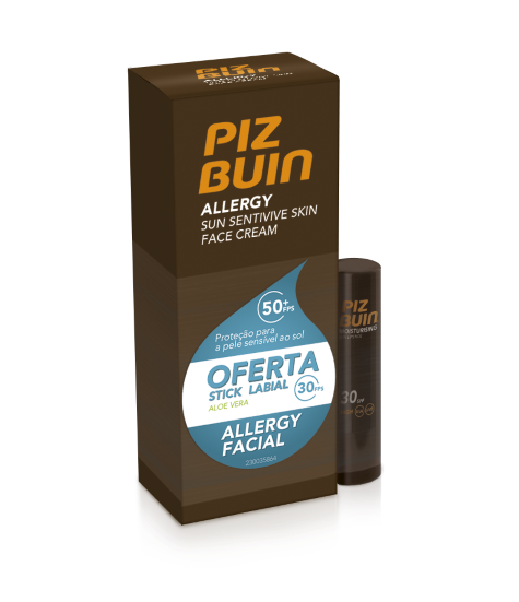 Piz Buin Allergy Cr FPS50+ 50ml +Of Stick Labial