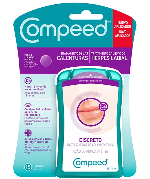 Compeed Unsichtbares Lippenherpes-Pflaster 15un