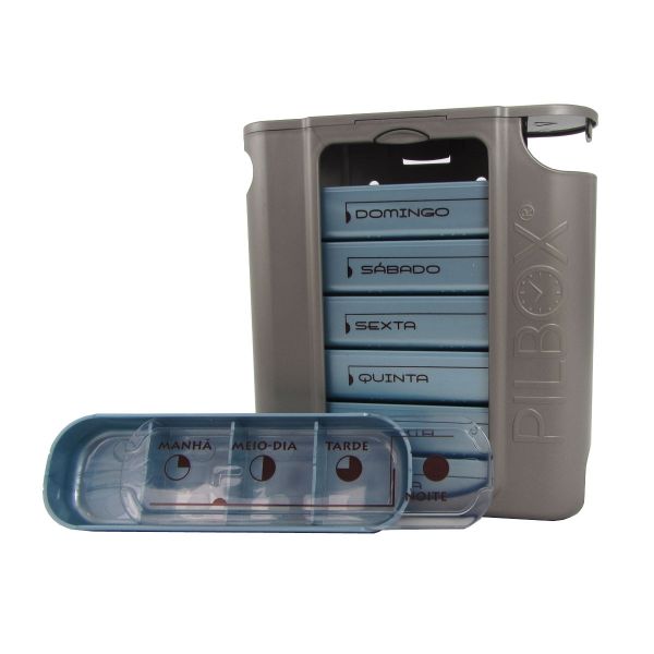 Pilbox 7 Distributeur Comp 7 jours/4 prises