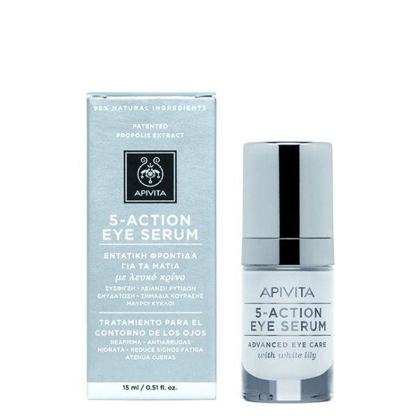 Apivita 5-Action Serum Olhos 15ml