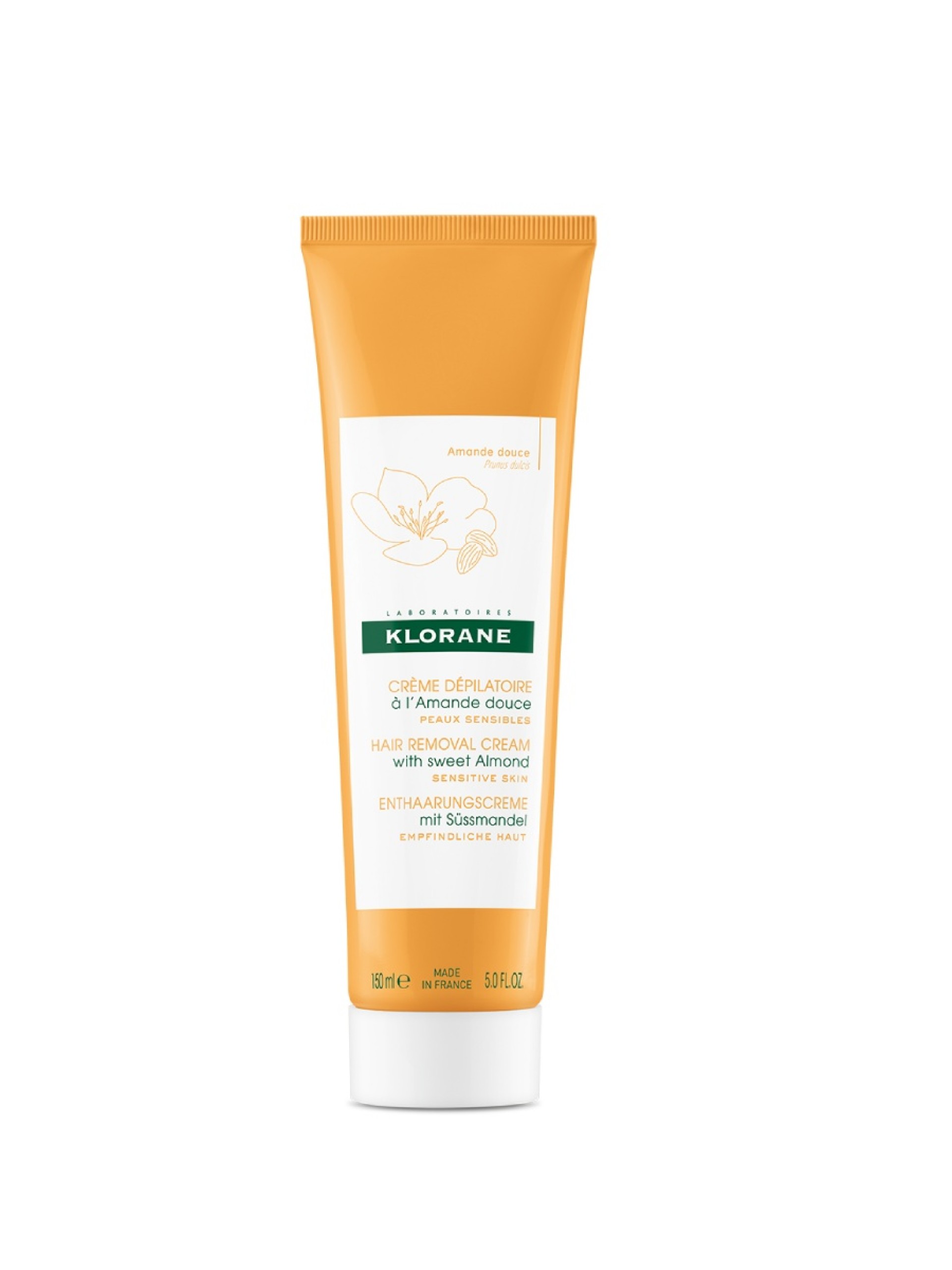 Klorane Crème Épilatoire Amandes Douces 150ml