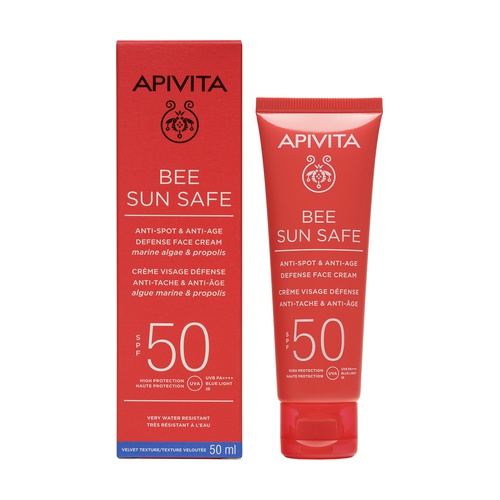Apivita Bienen Anti-Pickel & Anti-Aging Creme LSF50 50ml