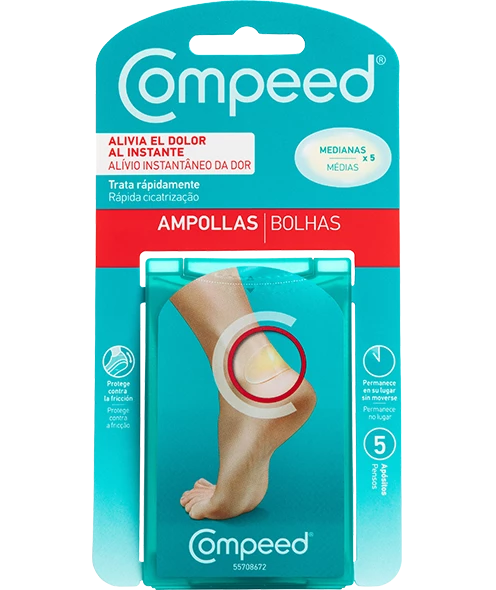 Compeed Pensos Bolhas Medias 5un