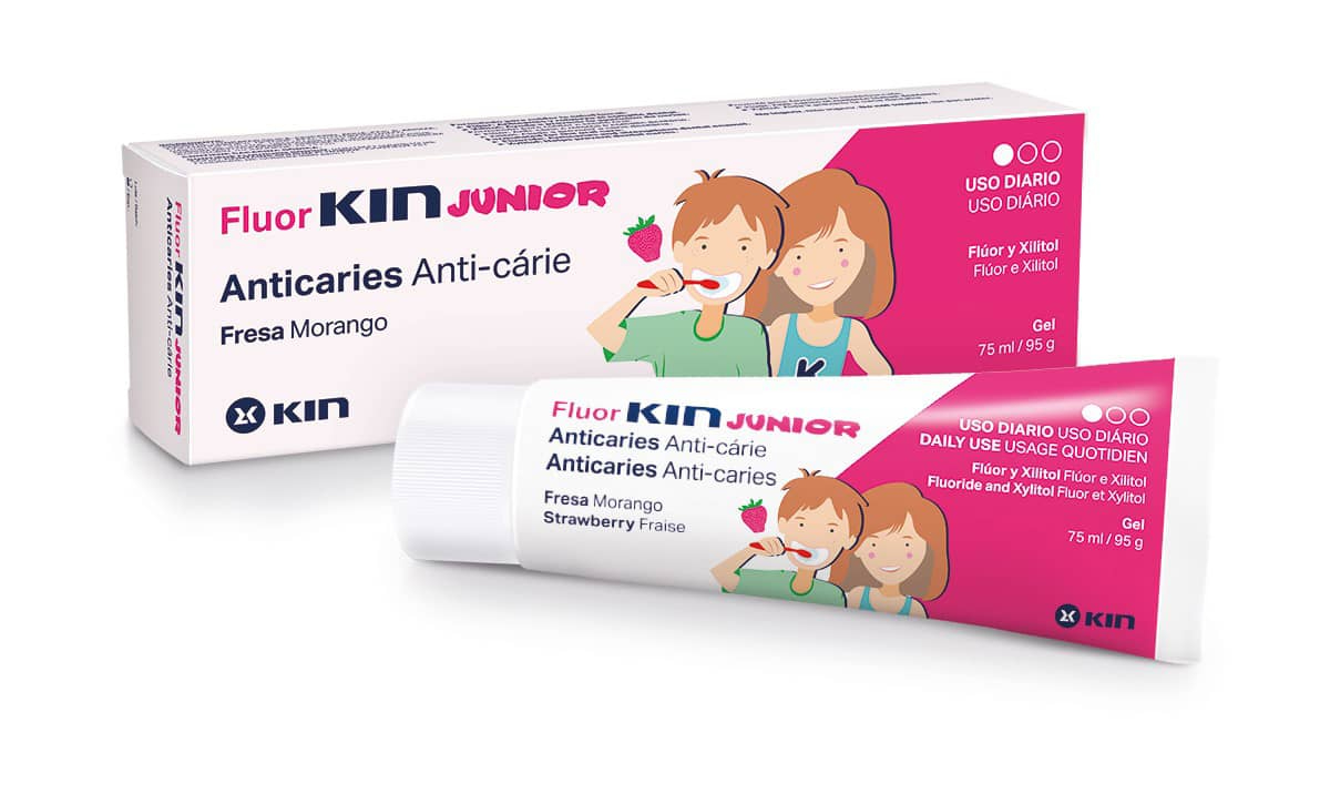 KIN Fluorkin Junior Gel dent 6A+ 75ml