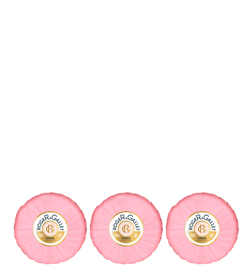 Roger & Gallet Rose Sabonete 100g 3un