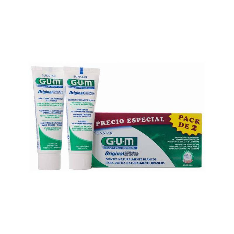 Gum Original White Duo Pasta Dent 7A+ 2un