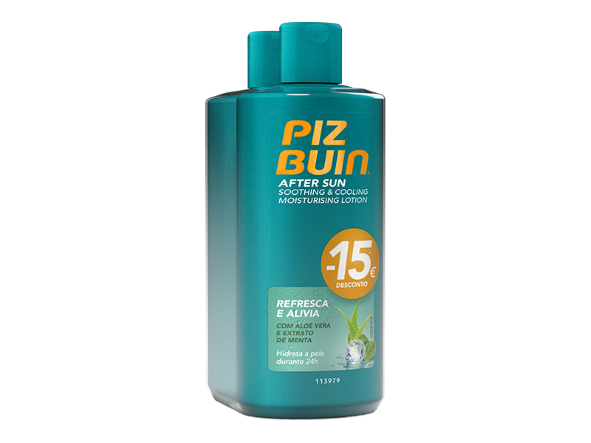 Piz Buin After Sun Locao Suave 200ml 2un -Promo