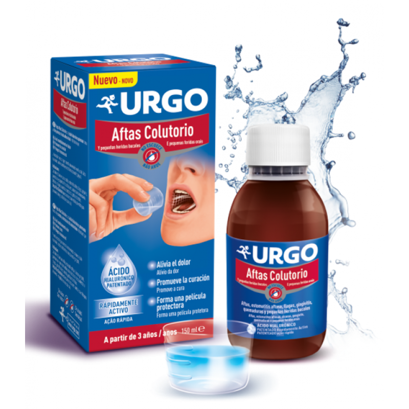 Urgo Colutório Aftas / Lesões Bucais 150ml