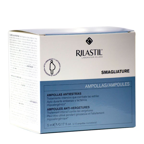 Rilastil Smagliature Ampolas Para Estrias 5ml 10un