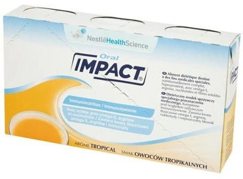 Nestlé Impact Lösung Oral Früchte 237ml 3 Einheiten