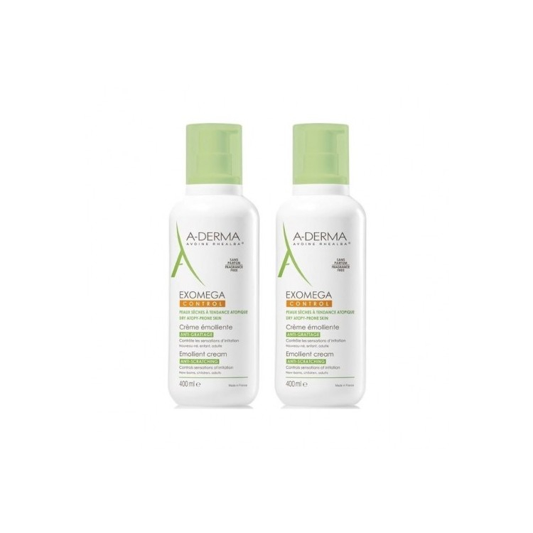 A-Derma Excontrol Creme Juckreiz 400ml 2 Stk- Sonderangebot