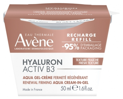 Avene Hyaluron Activ B3 Aqua Gel Creme Recarga 50ml