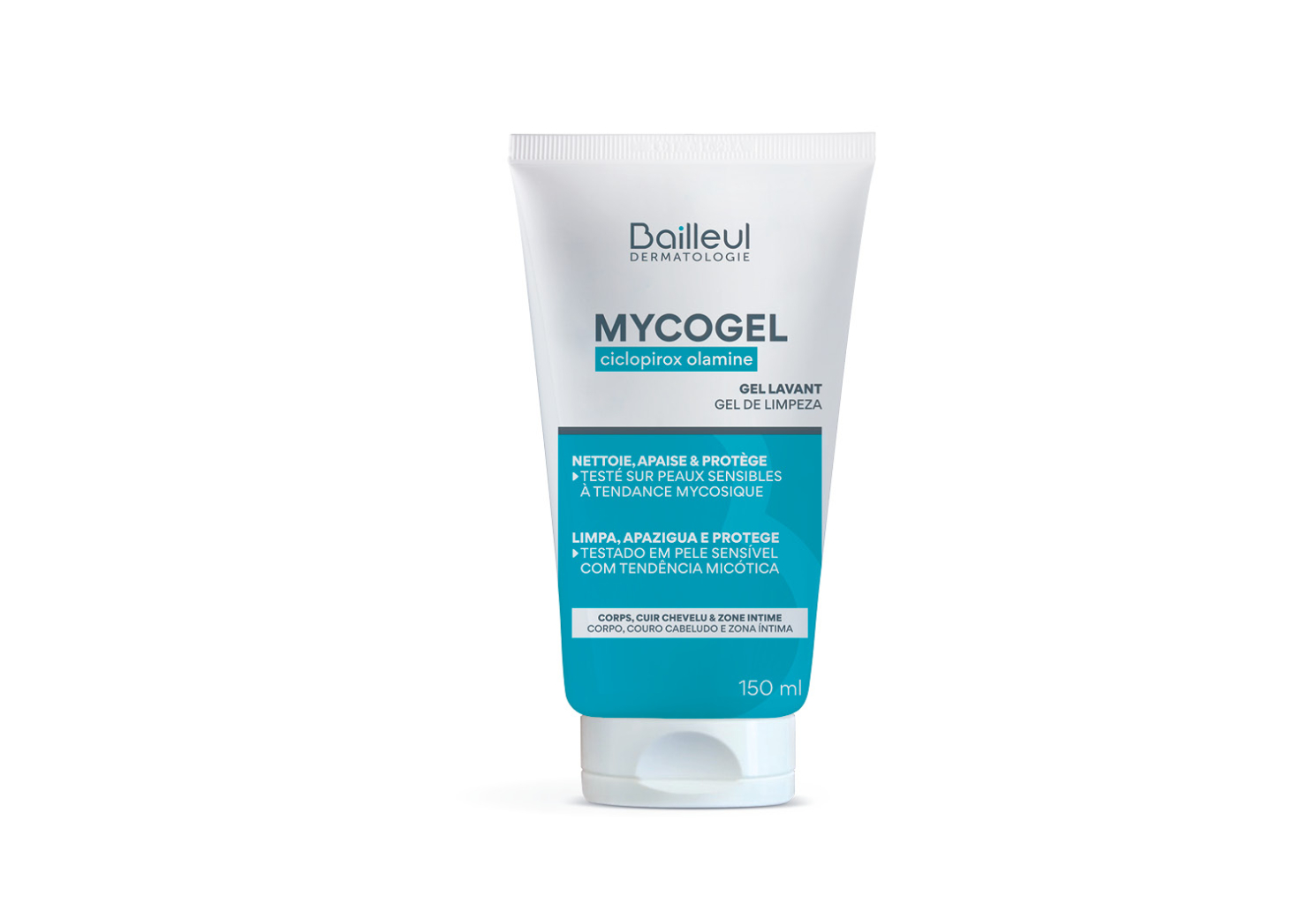Mycogel Cyclopirox Gel Limpeza 150ml