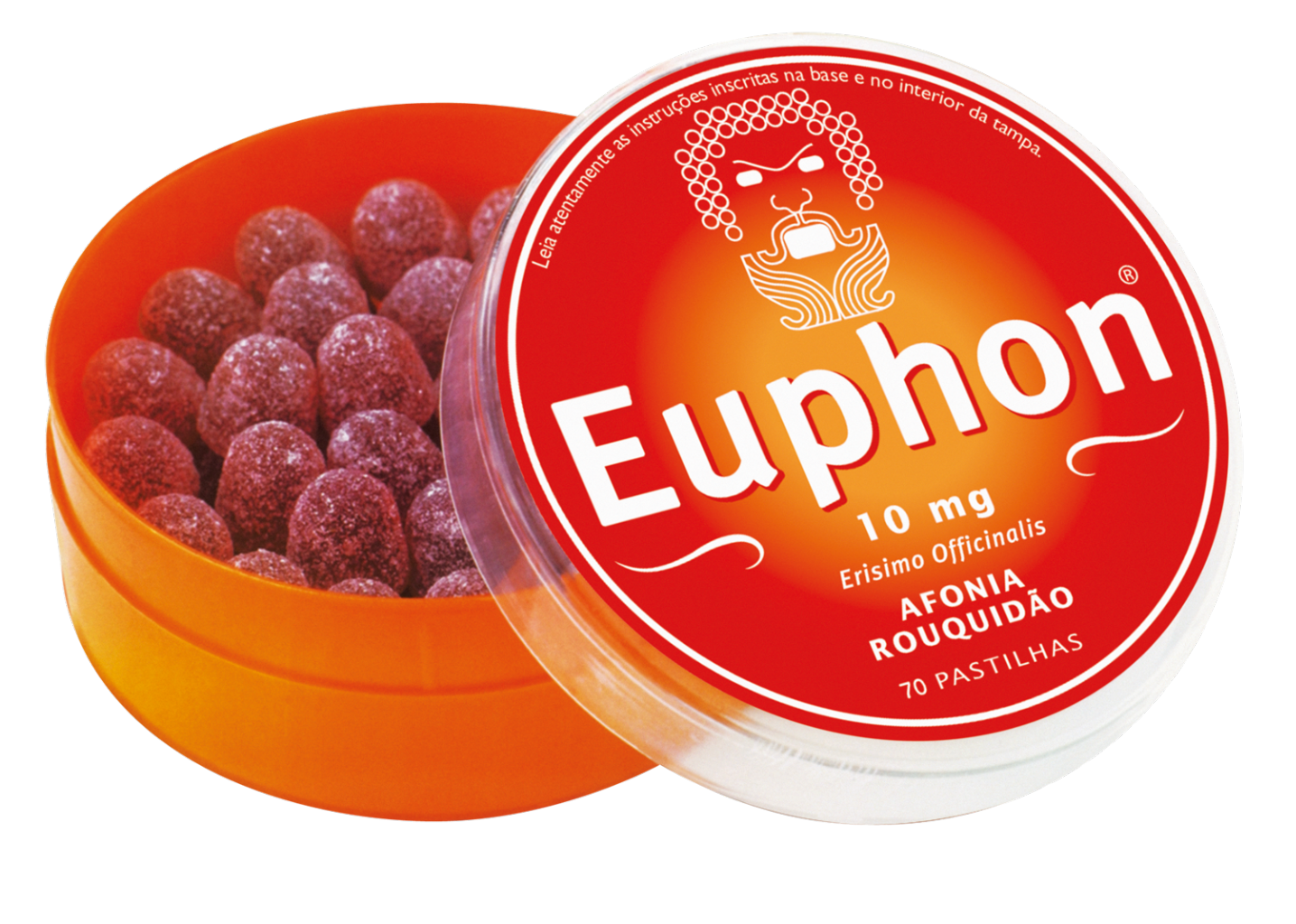 Euphon 10mg 70 Pastilhas
