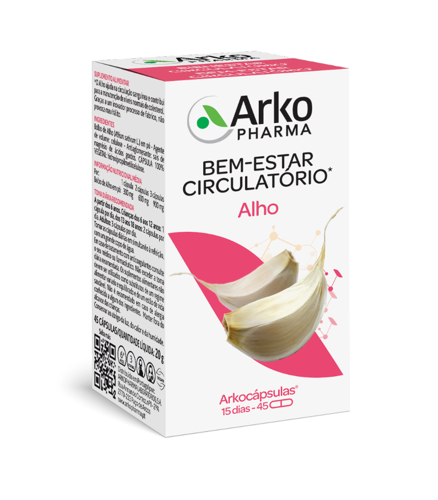 Arkocapsulas Alho 45caps