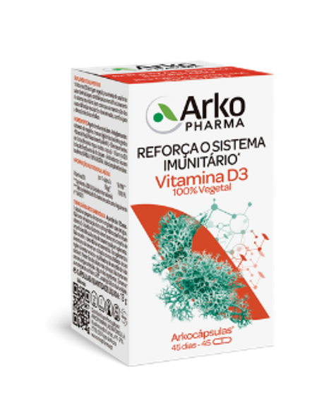 Arkocapsulas Vitamina D3 45caps
