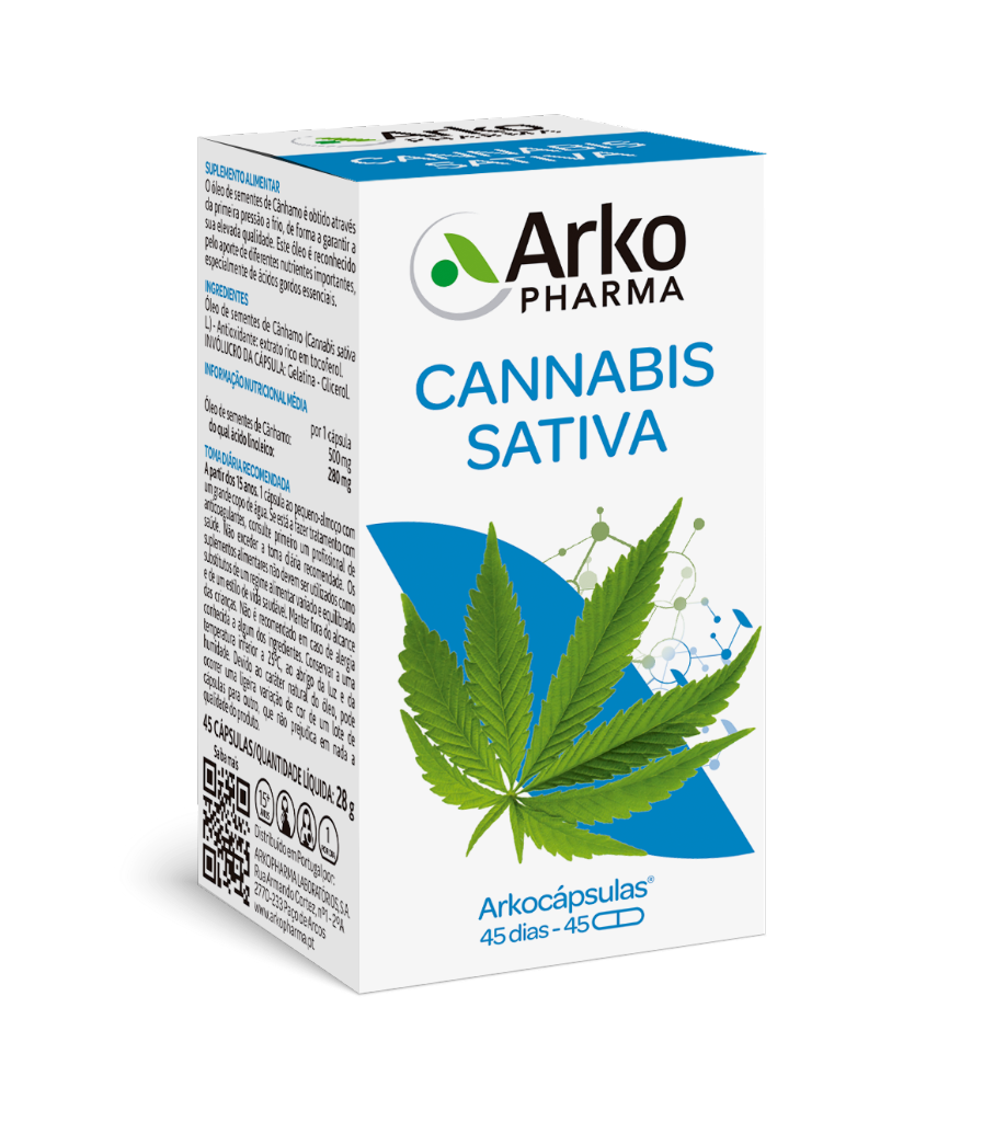 Arkocapsulas Cannabis Sativa 45caps