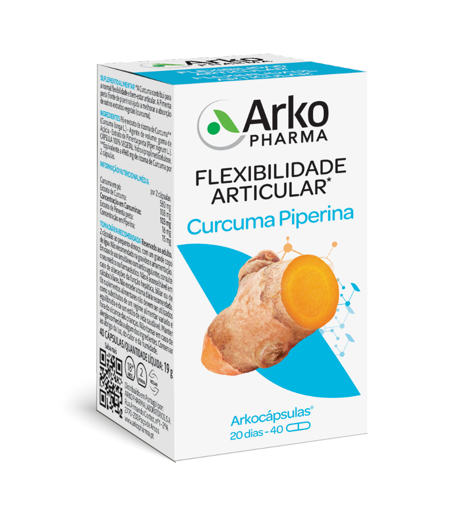 Arkocapsulas Curcuma 40caps
