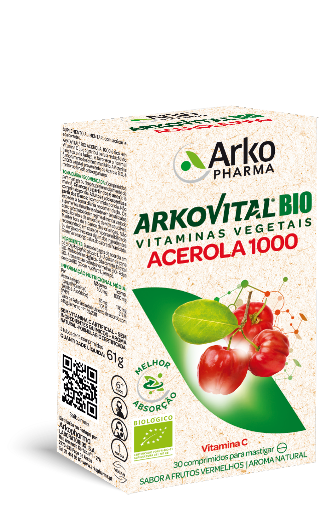 Arkovital Acerola 1000 30 comprimés à croquer
