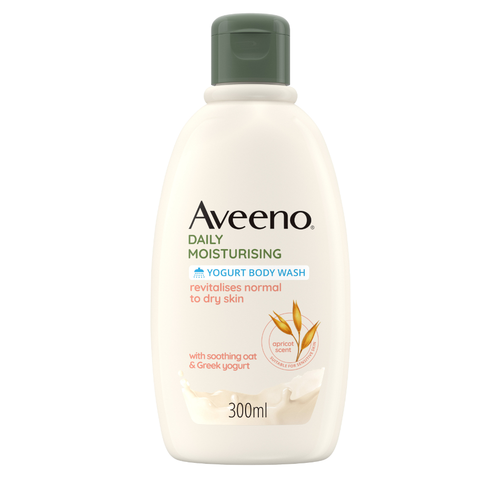Aveeno Gel Banho Iogurte Damasco Mel 300ml