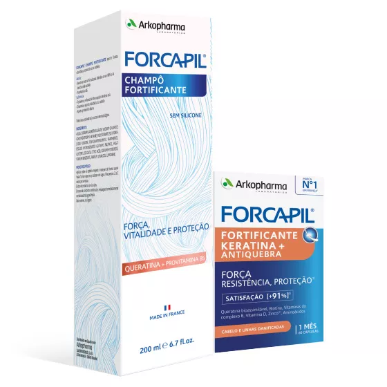 Forcapil Antiqueda Forte Ch 200ml + Oferta Caps -Promo