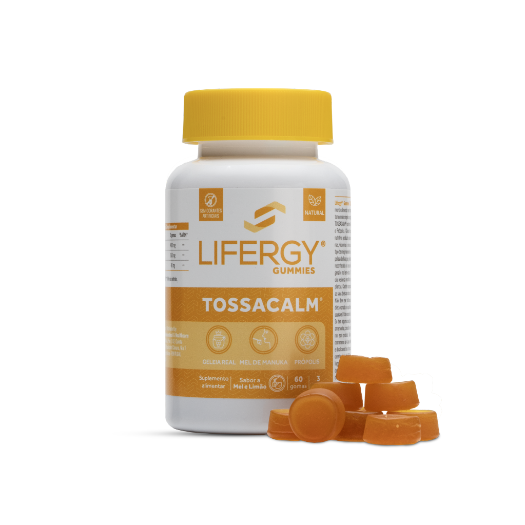 Lifergy Tossacalm Gummis 60 Stück