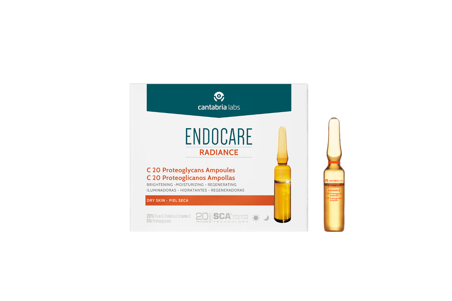 Endocare Radiance C20 Proteoglicanos Ampolas 30x2ml