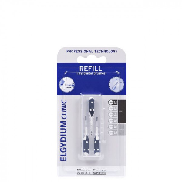 Elgydium Clinic Recarga Tio Compact/Flex Preta