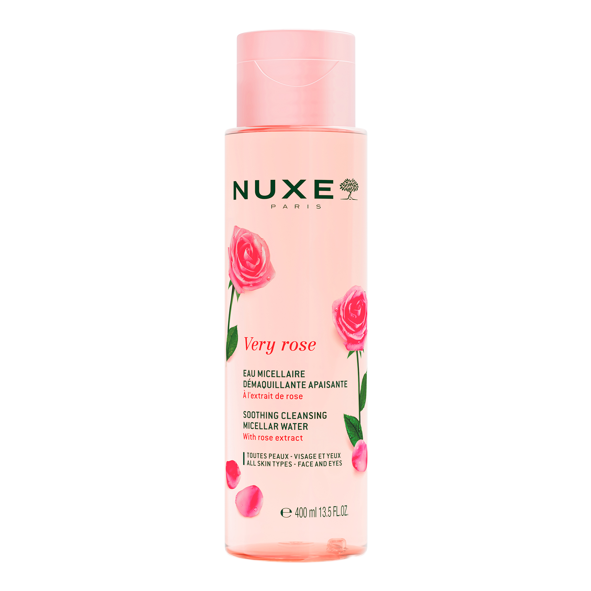 NUXE Very Rose Água Micelar Desmaquilhante Calmante 400ml