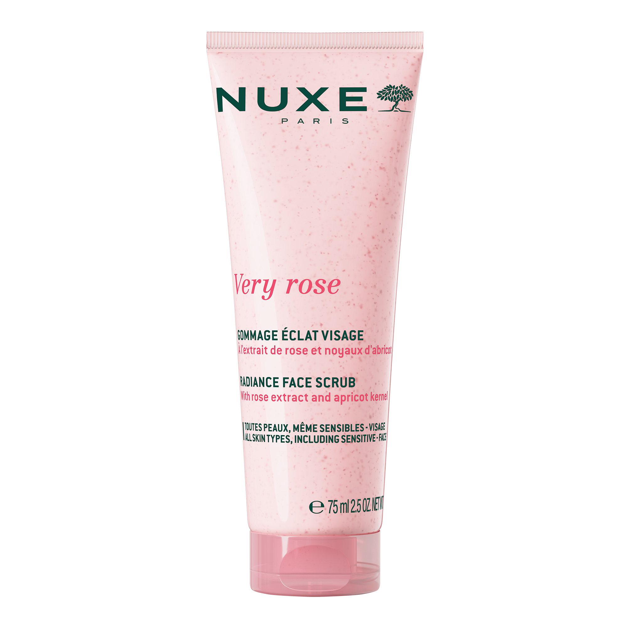 NUXE Very Rose Exfoliante Rosto Luminosidade 75ml