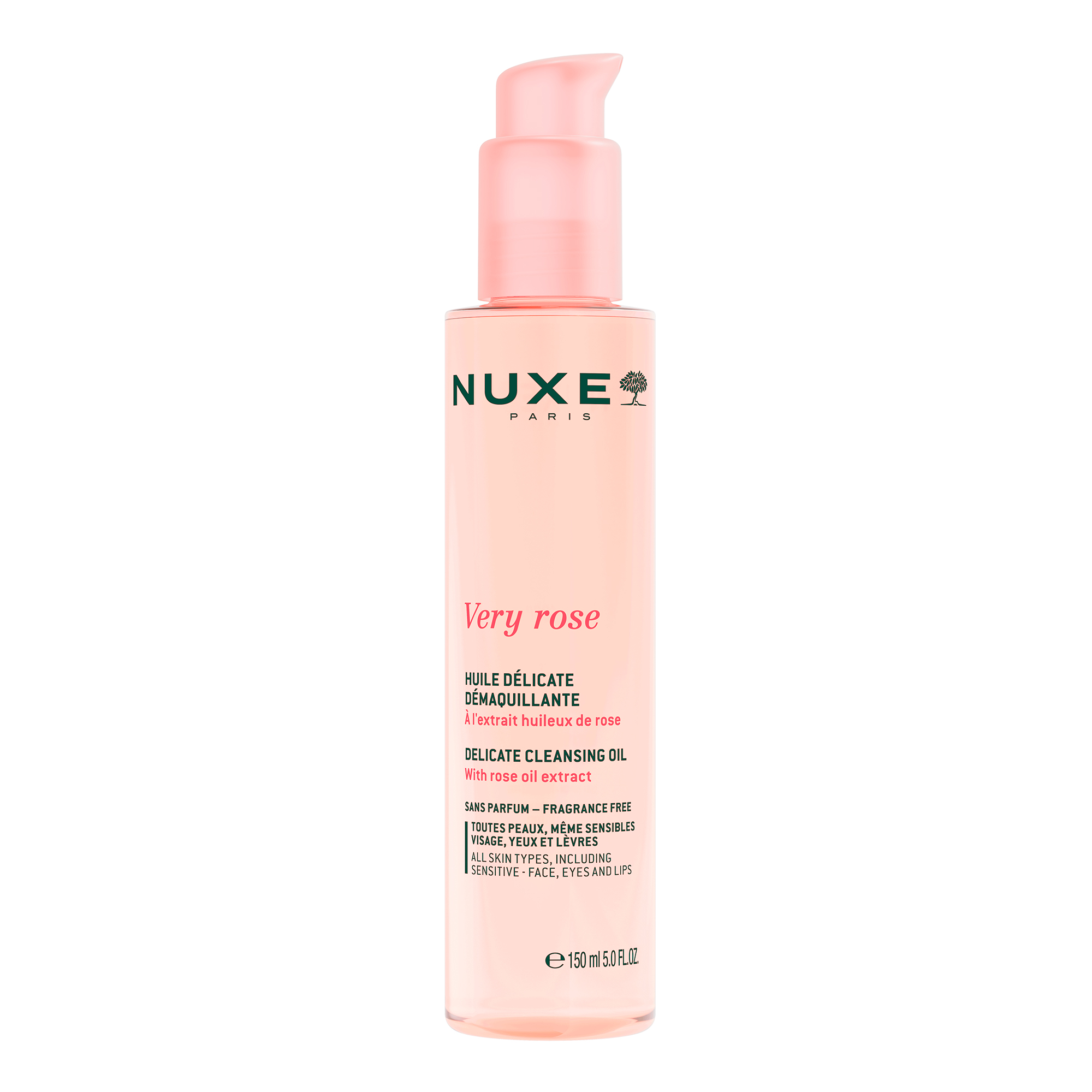 NUXE Very Rose Óleo Delicado Desmaquilhante 150ml