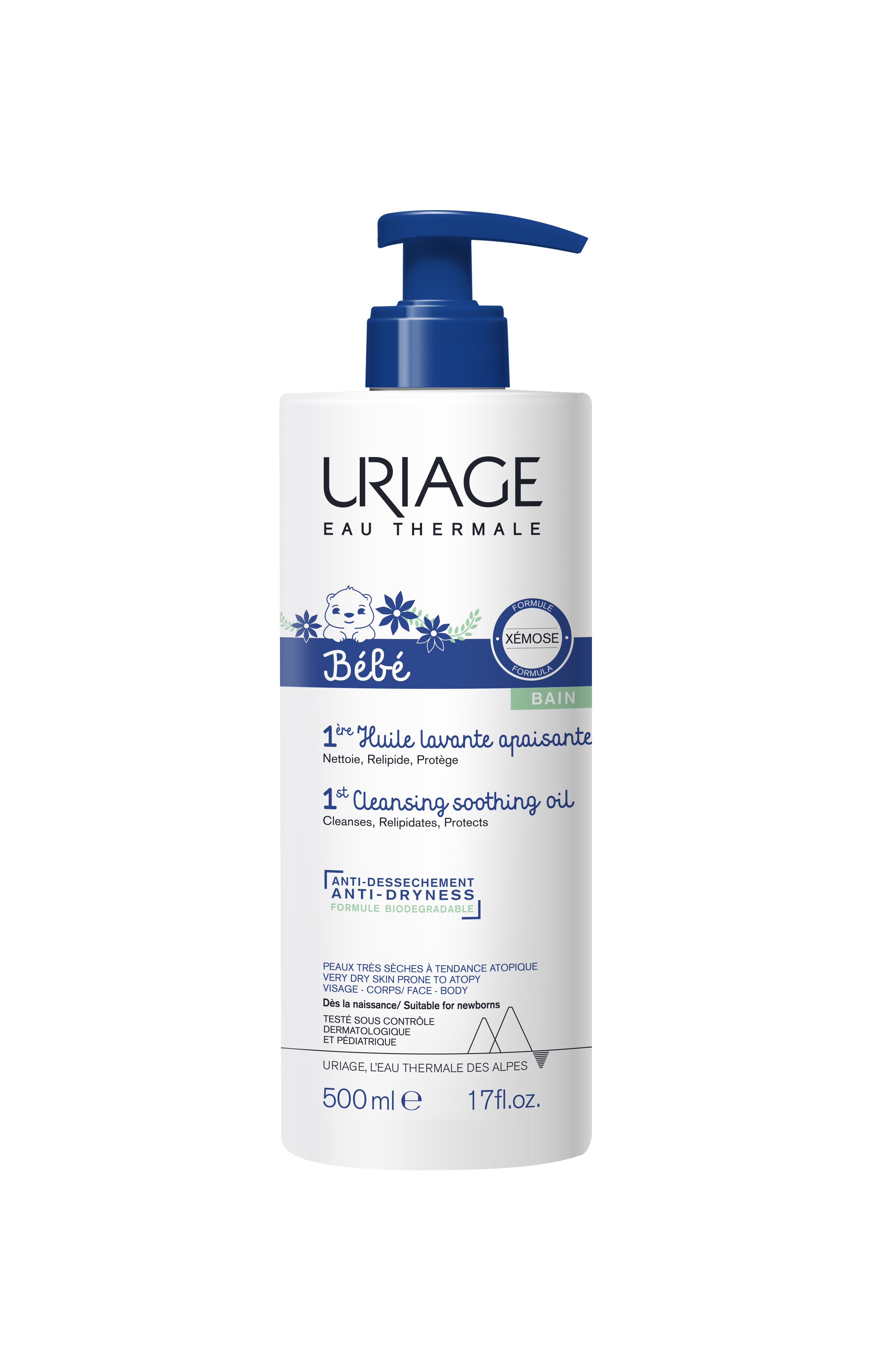 Uriage Eau Therm Bebe Xemose 1º Oleo Duche 500ml