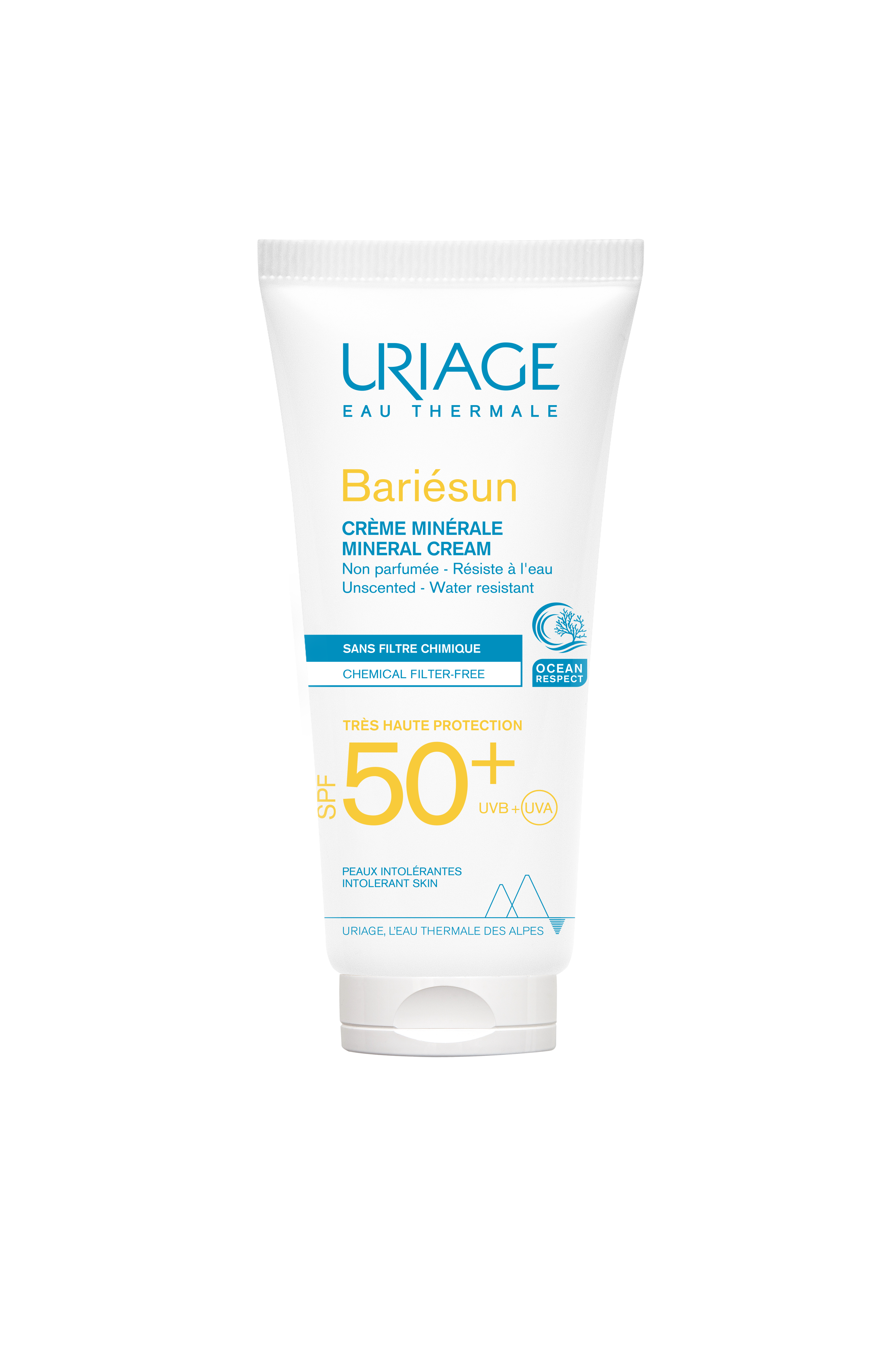 Uriage Baresium Creme Mineral SPF50+ 100ml