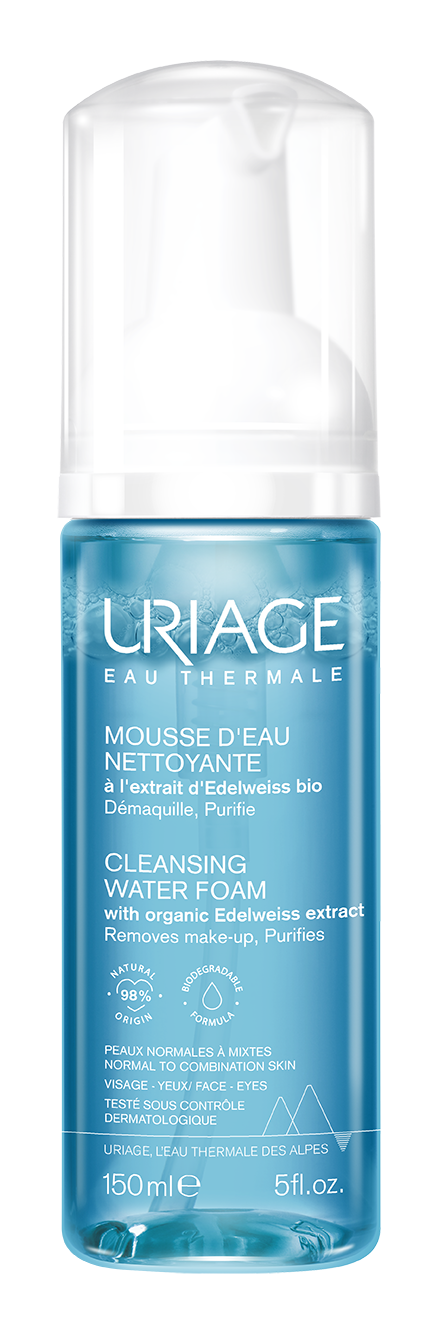Uriage Eau Thermale Espuma Agua Limpeza 150ml