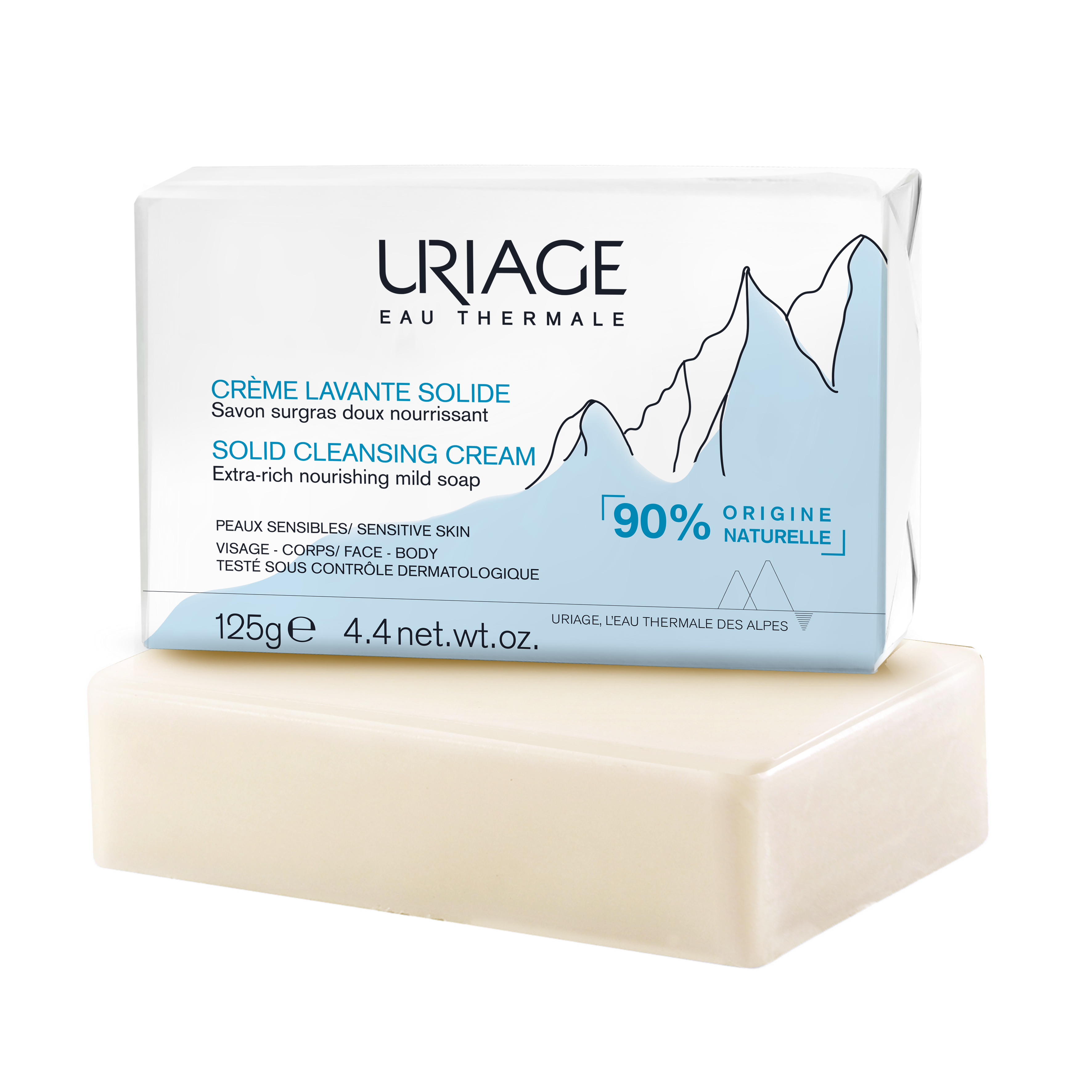 Uriage Sabonete de Limpeza Suave - 125g