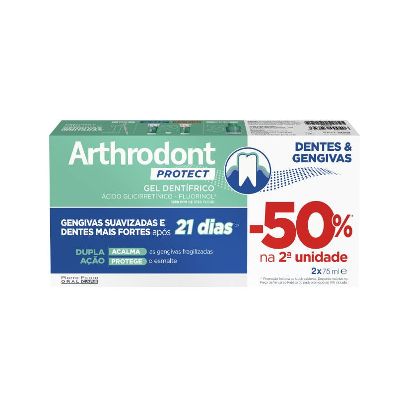 Arthrodont Protect Zahngel 75ml 2 Stk - Aktion