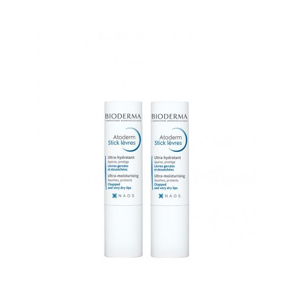 Bioderma Atoderm Stick Labial 4g 2un - Promo