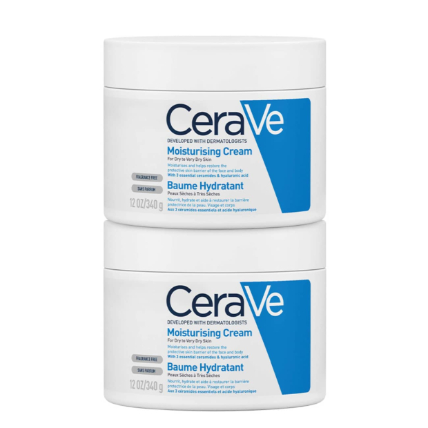 CeraVe Creme Hidratante 340g 2un -Promo