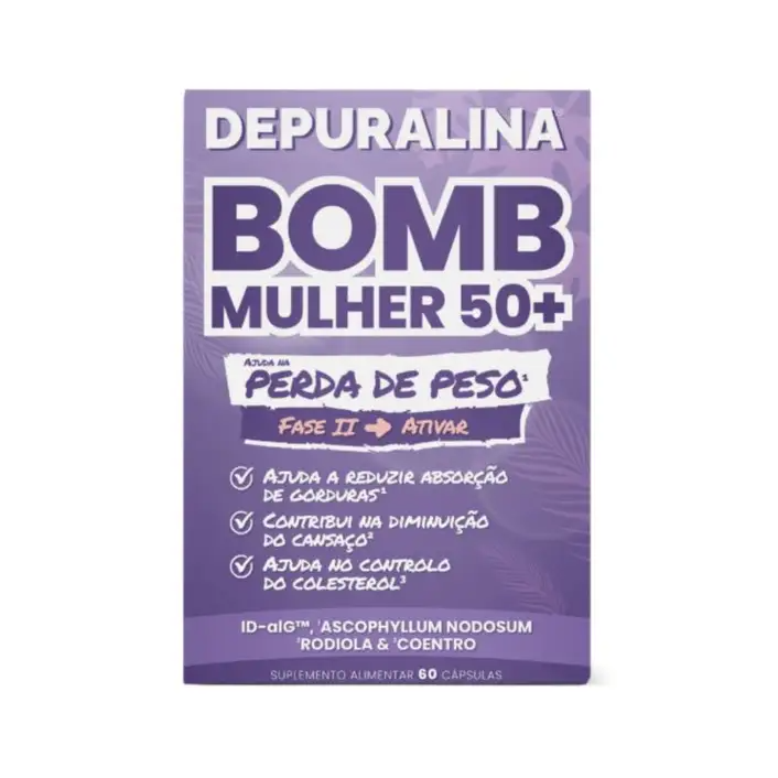 Depuralina Bomb Mulher 50+ 60caps