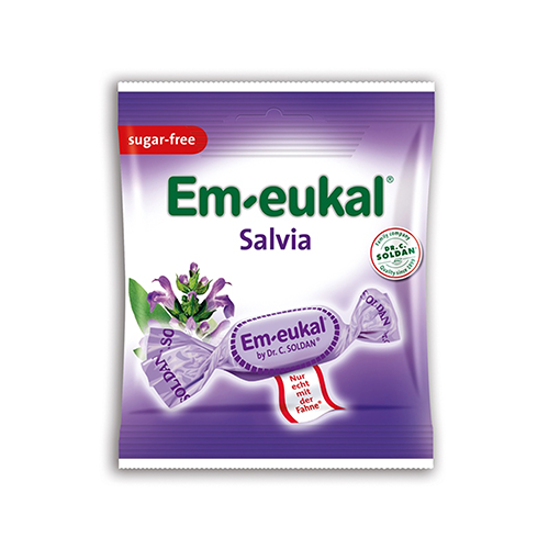 Em-eukal Rebucados Salva S/Acucar 50g