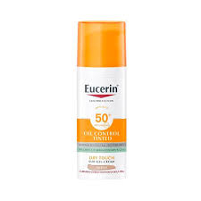 Eucerin Oil Control Tinted Cream Medio FPS50+ 50ml