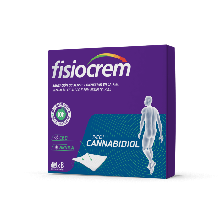 Fisiocrem Cannabidol Emplastros 8un